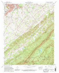 Blockhouse 1966 topographic map thumbnail