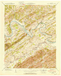 Boyds Creek 1940 topographic map thumbnail