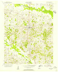 Bradford 1954 topographic map thumbnail