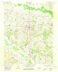 Bradford 1954 topographic map thumbnail