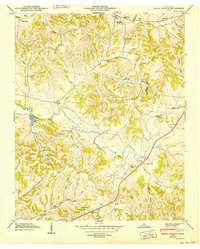 Brick Church 1949 topographic map thumbnail
