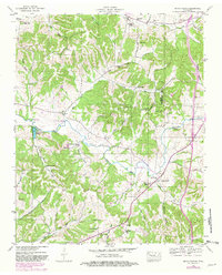 Brick Church 1946 topographic map thumbnail