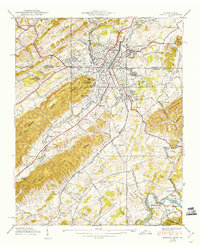 Bristol 1938 topographic map thumbnail