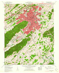 Bristol 1959 topographic map thumbnail
