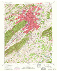 Bristol 1959 topographic map thumbnail