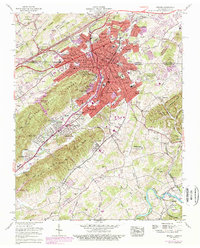 Bristol 1959 topographic map thumbnail