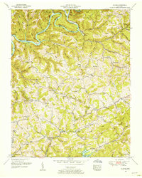 Clouds 1952 topographic map preview