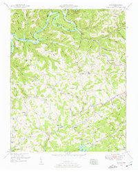 Clouds 1952 topographic map preview