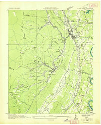 Coal Creek topographic map thumbnail