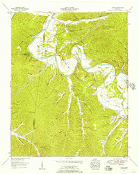 Coble 1952 topographic map thumbnail