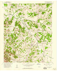 College Grove 1957 topographic map thumbnail