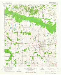 Collierville 1965 topographic map thumbnail