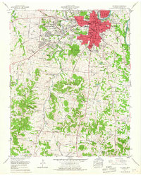 Columbia 1965 topographic map thumbnail