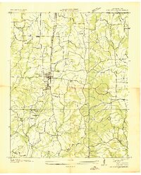 Conyersville topographic map thumbnail