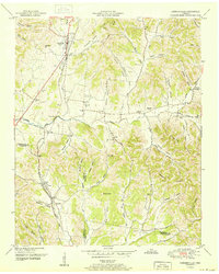 Cornersville 1951 topographic map thumbnail