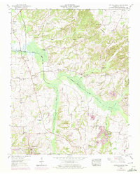Cottage Grove 1950 topographic map thumbnail