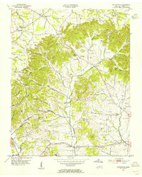 Cottontown 1953 topographic map thumbnail