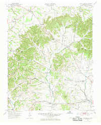 Cottontown 1953 topographic map thumbnail