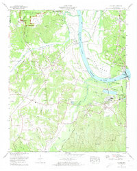 Counce 1972 topographic map thumbnail