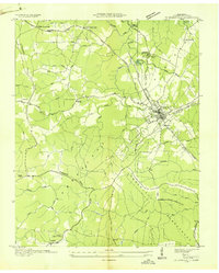 Crossville 1936 topographic map thumbnail