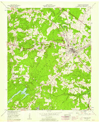 Crossville 1956 topographic map thumbnail