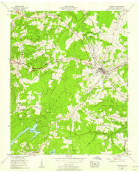 Crossville 1956 topographic map thumbnail