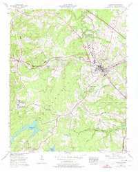Crossville 1956 topographic map thumbnail