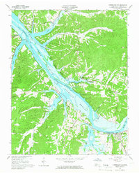 Cumberland City 1965 topographic map thumbnail