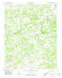 Cumberland Furnace 1958 topographic map thumbnail
