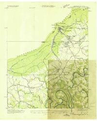 Cumberland Gap topographic map thumbnail