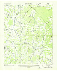 Cumberland Springs 1936 topographic map thumbnail