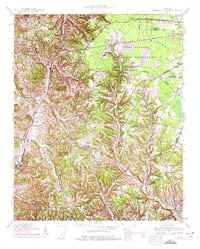 Cumberland Springs 1941 topographic map thumbnail