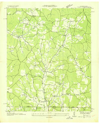 Cypress Inn 1936 topographic map thumbnail