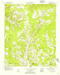 Cypress Inn 1951 topographic map thumbnail