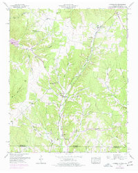 Cypress Inn 1951 topographic map thumbnail