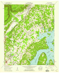 Daisy 1958 topographic map thumbnail