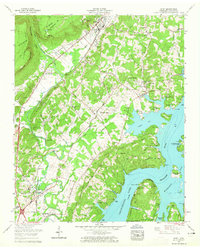 Daisy 1958 topographic map preview
