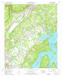 Daisy 1976 topographic map thumbnail