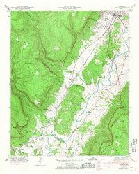 Daus 1946 topographic map thumbnail