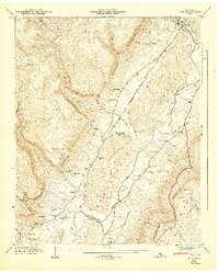 Daus 1947 topographic map thumbnail