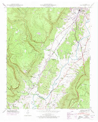 Daus 1946 topographic map thumbnail