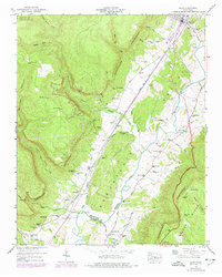 Daus 1946 topographic map thumbnail
