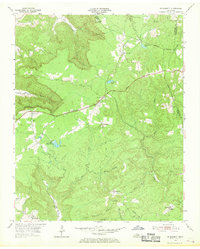 De Rossett 1954 topographic map thumbnail