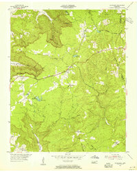 De Rossett 1954 topographic map thumbnail