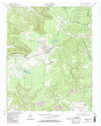 De Rossett 1954 topographic map thumbnail