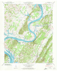 Decatur 1942 topographic map thumbnail