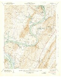 Decatur 1943 topographic map thumbnail
