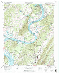 Decatur 1973 topographic map thumbnail