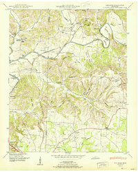 Dellrose 1951 topographic map thumbnail