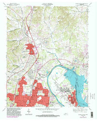 Goodlettsville 1968 topographic map thumbnail